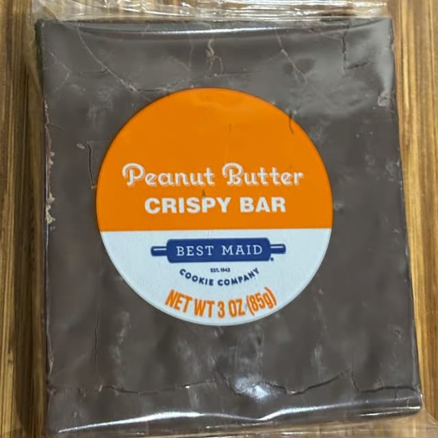 Peanut Butter Crispy Bar.