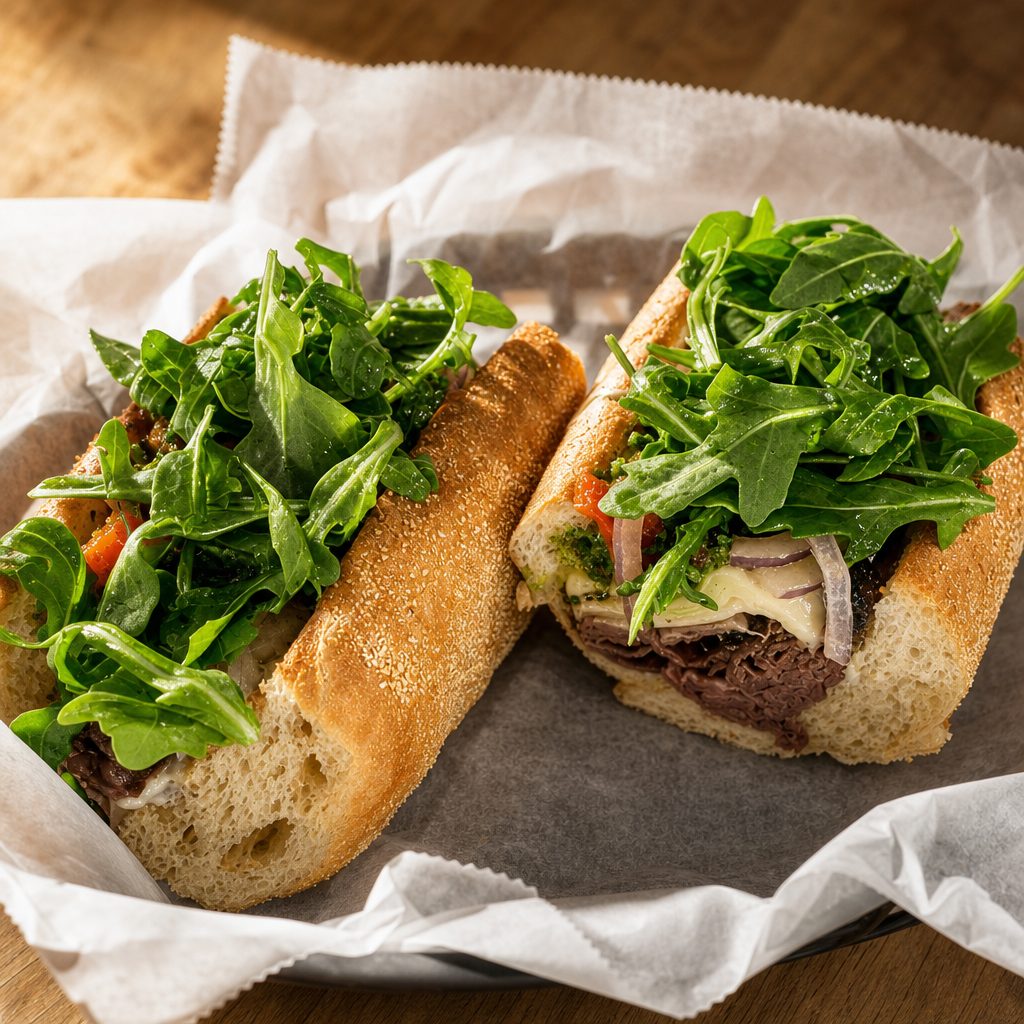 Roast Beef & Bleu 14".