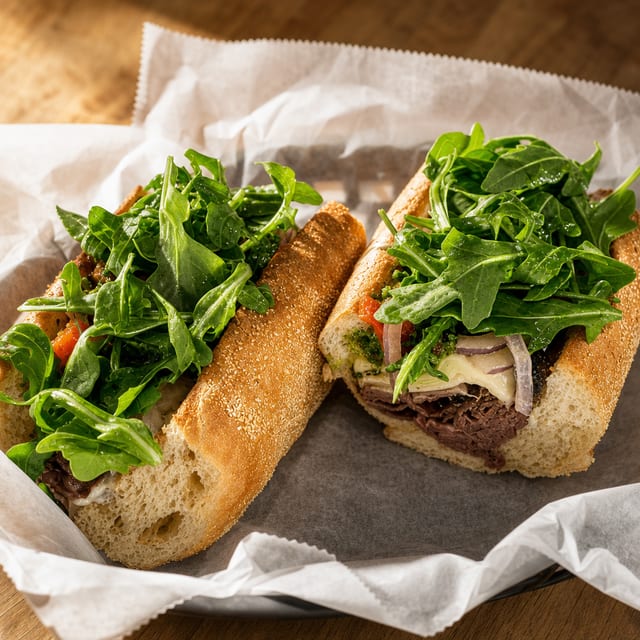 Roast Beef & Bleu 14".